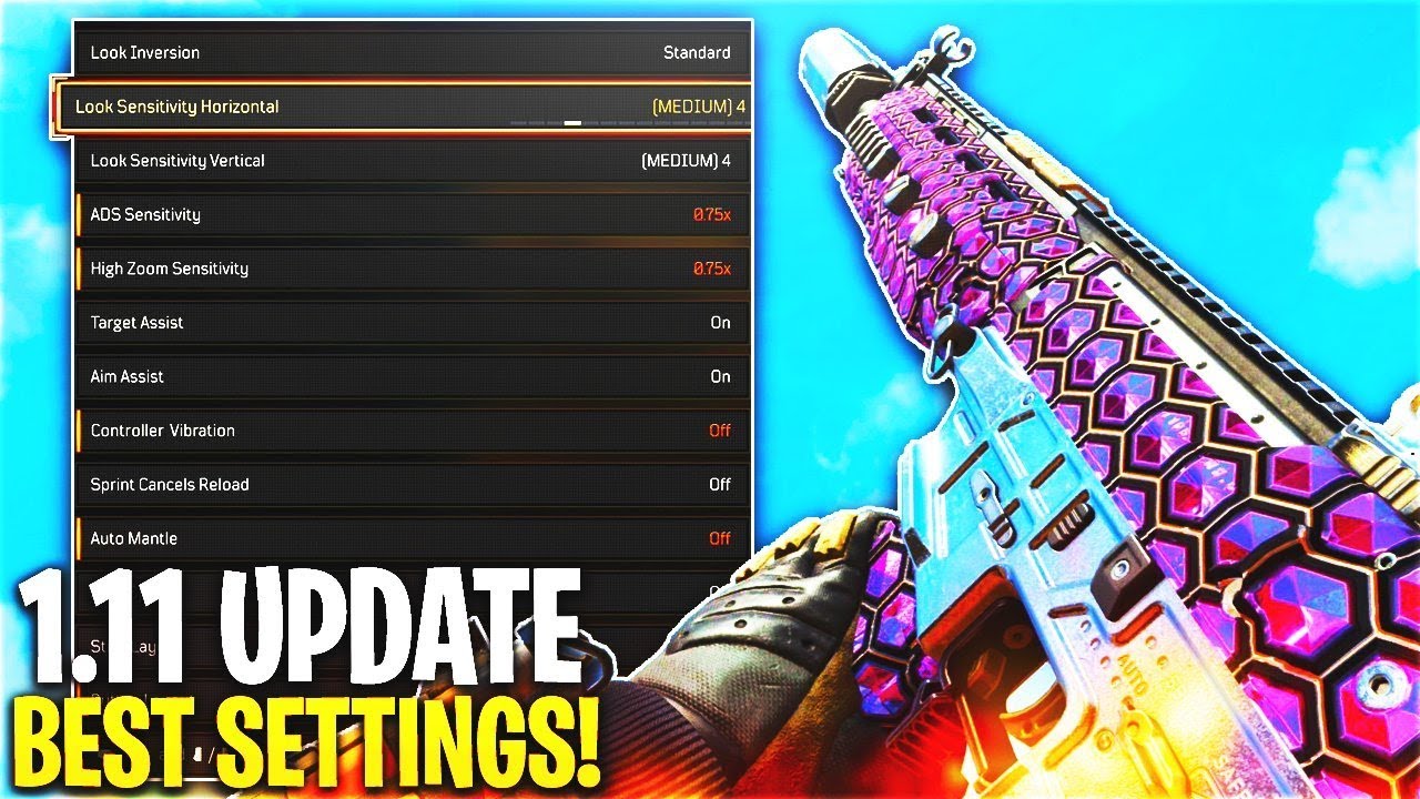 *NEW* BEST SETTINGS AFTER COD BO4 1.11 UPDATE! - BEST SETTINGS AFTER UPDATE! (BEST SETTINGS COD BO4)