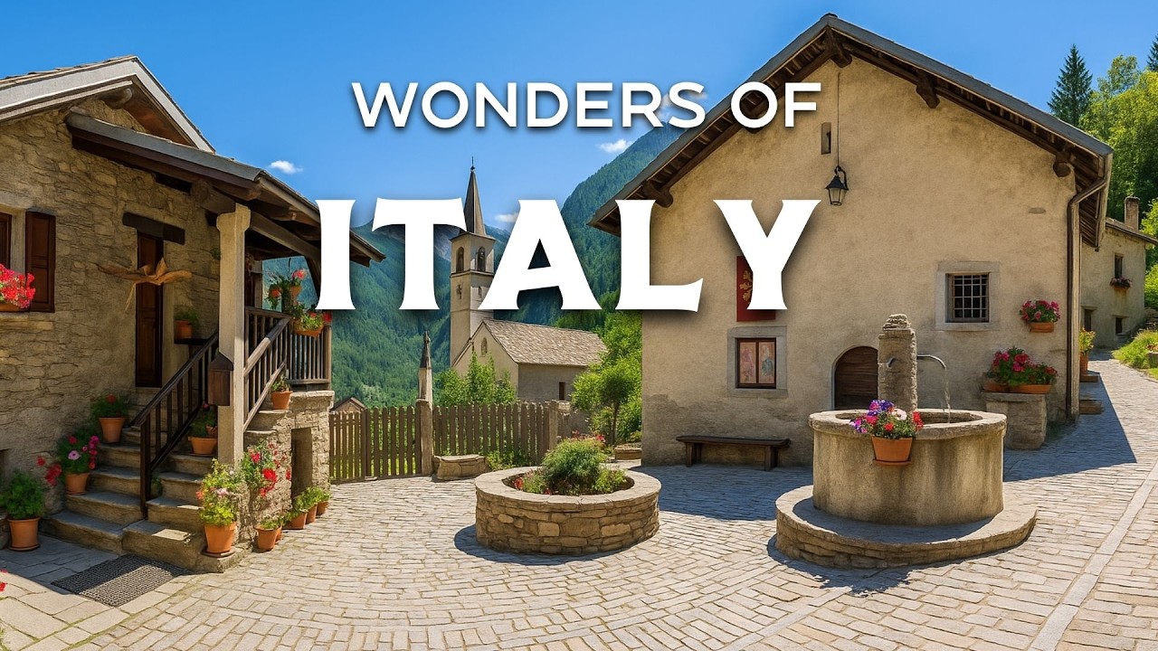 Wonders of Italy | Most Beautiful Villages to Visit in Italy | Travel video 4K