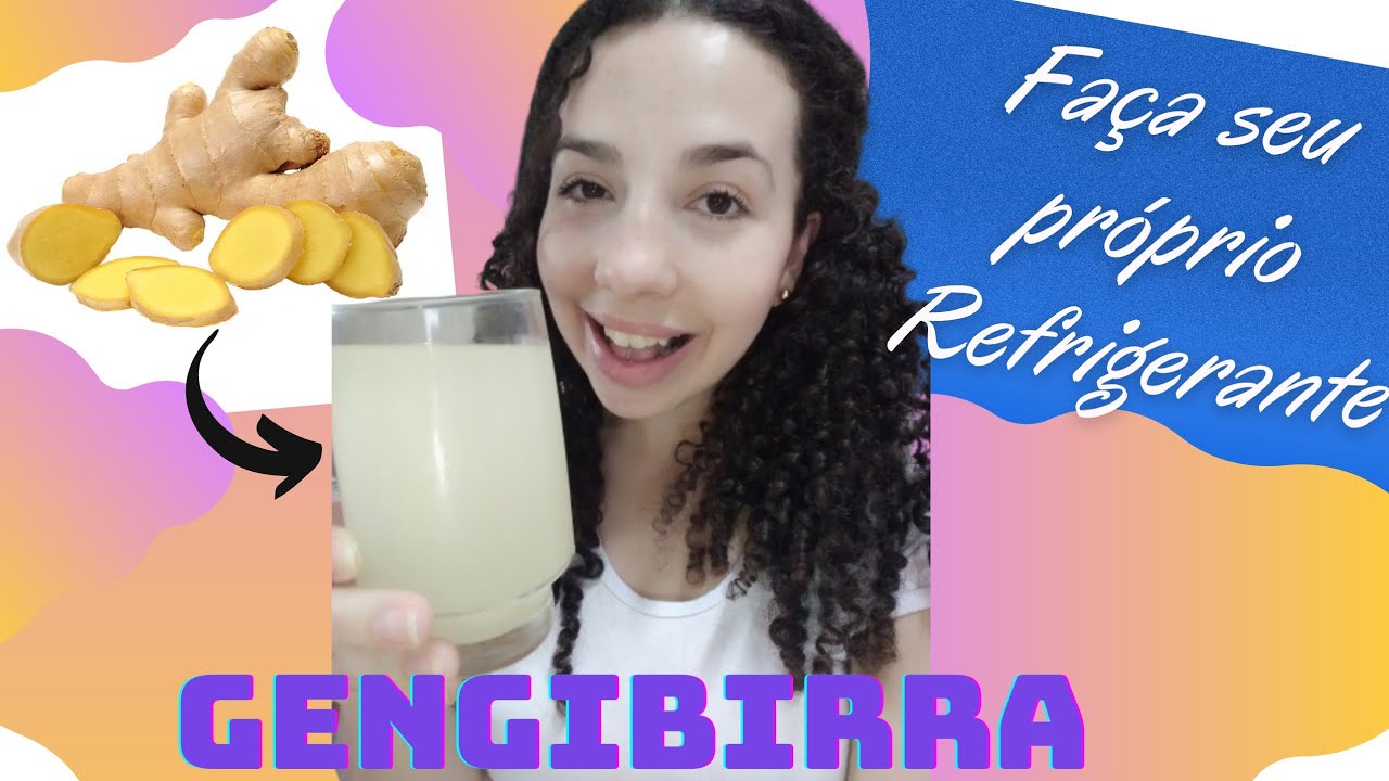 Gengibirra / Refrigerante Caseiro de Gengibre