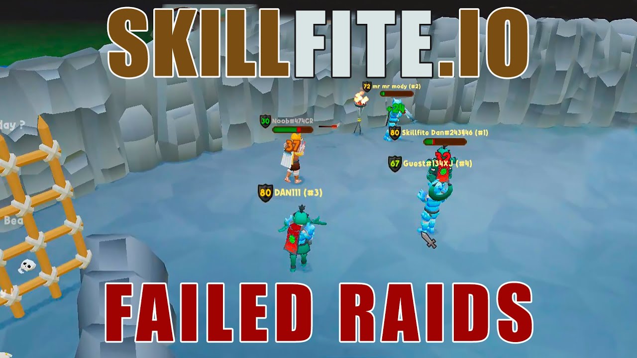 Skillfite.io: failed raids