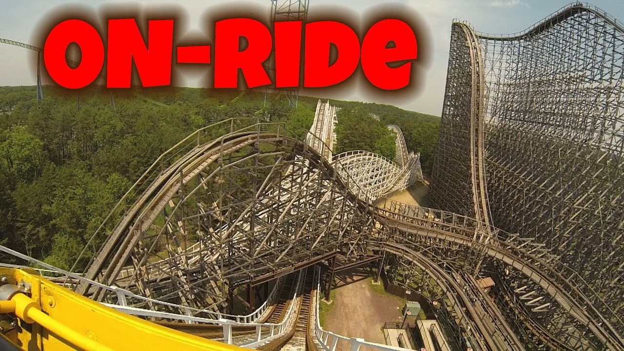 Rolling Thunder On-ride Front Seat (HD POV) Six Flags Great Adventure
