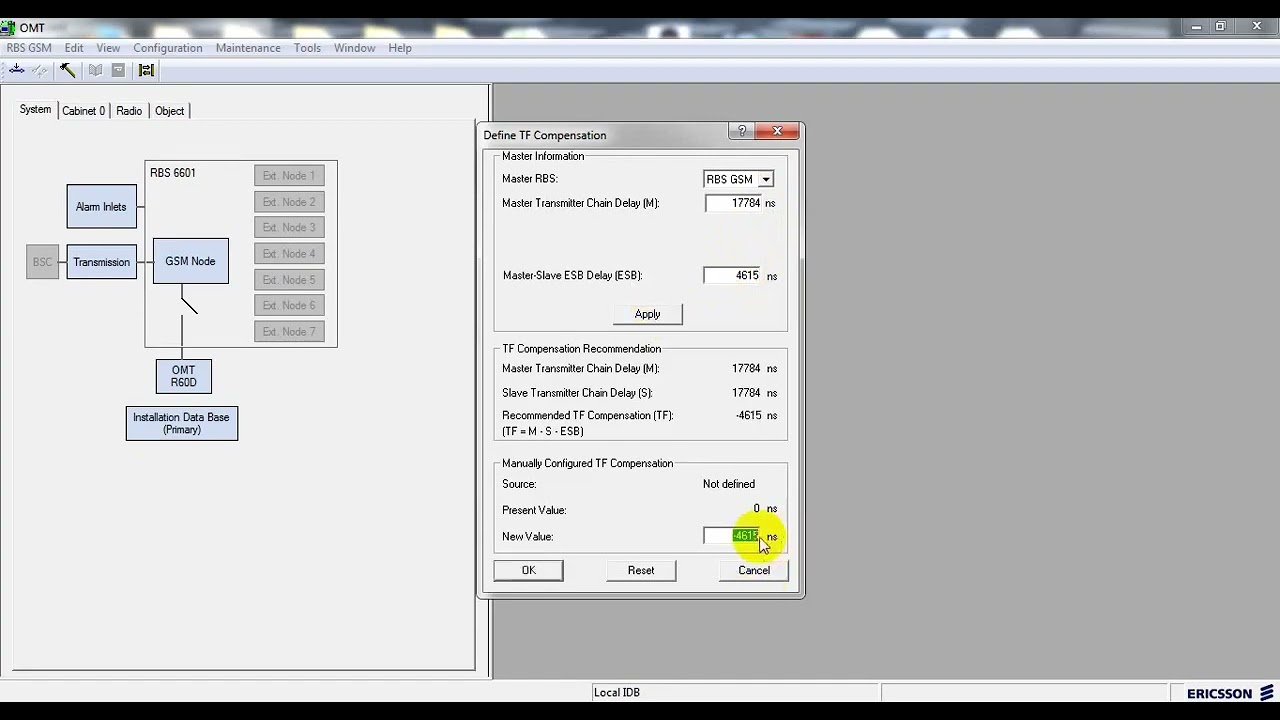 Ericsson Fundamental  DUG Configuring  and how to create IDB using OMT