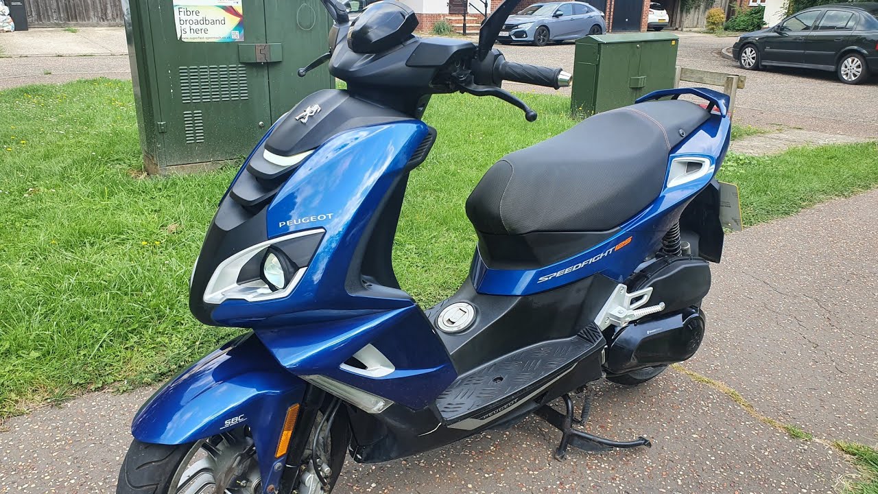PEUGEOT SPEEDFIGHT 4 125 CC LC 1ST LOOK OVER