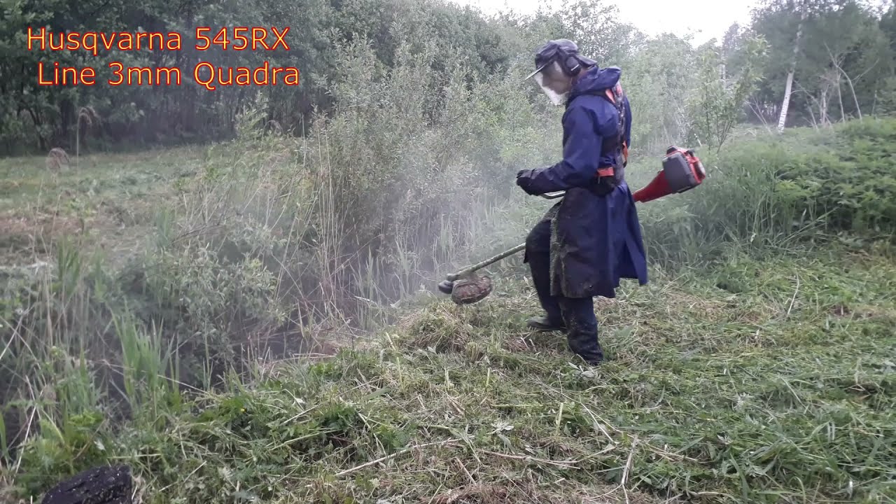 Дождь Косим режем пилим с 545RX и 545RXT AT