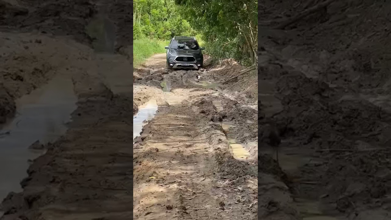 Fiat toro ranch 2022 testando na lama