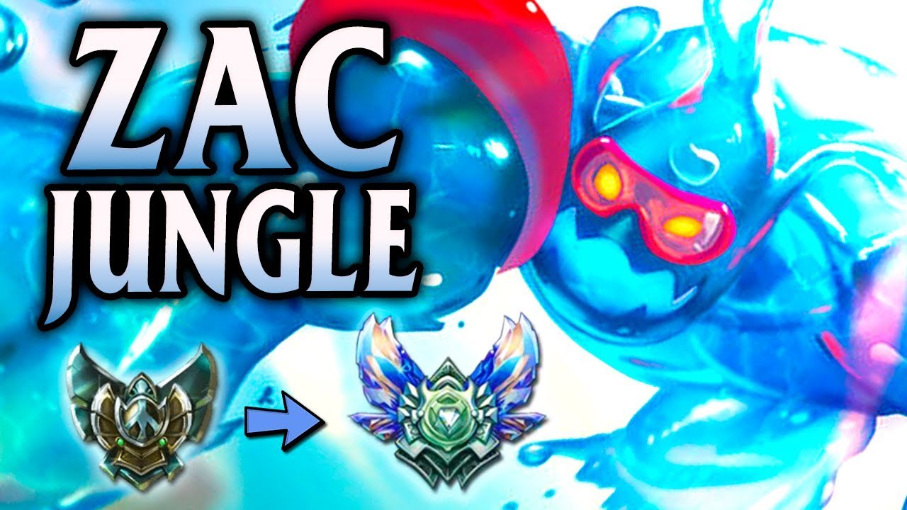 Diamond Ranked Pool Party Zac Jungle | Unranked to Diamond #8 - League of Legends S8