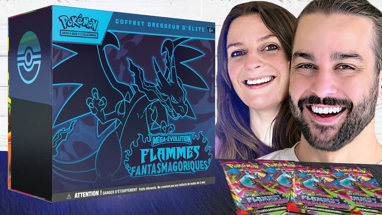 On ouvre l'ETB Pokémon Flammes Fantasmagoriques ! ( ETB ME02 )