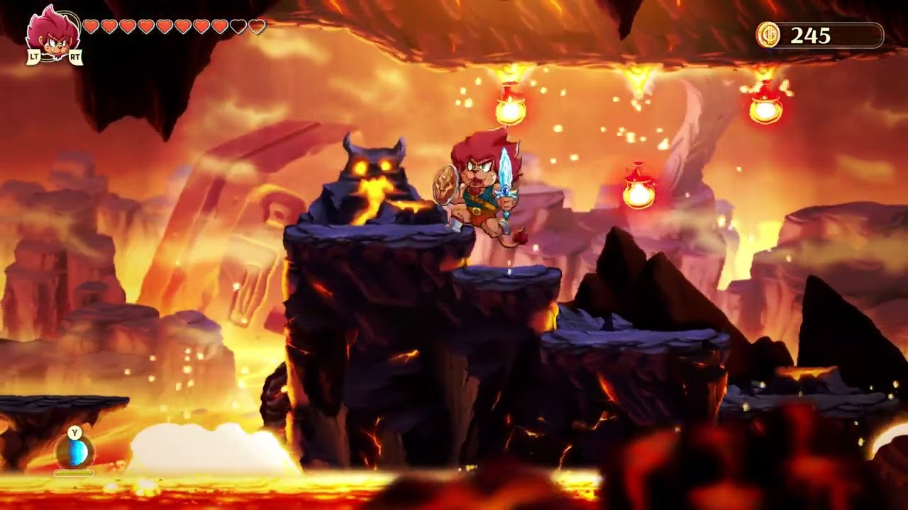 Monster Boy And The Cursed Kingdom Part 8   The Volcano Pt 1 [100% Walkthrough]