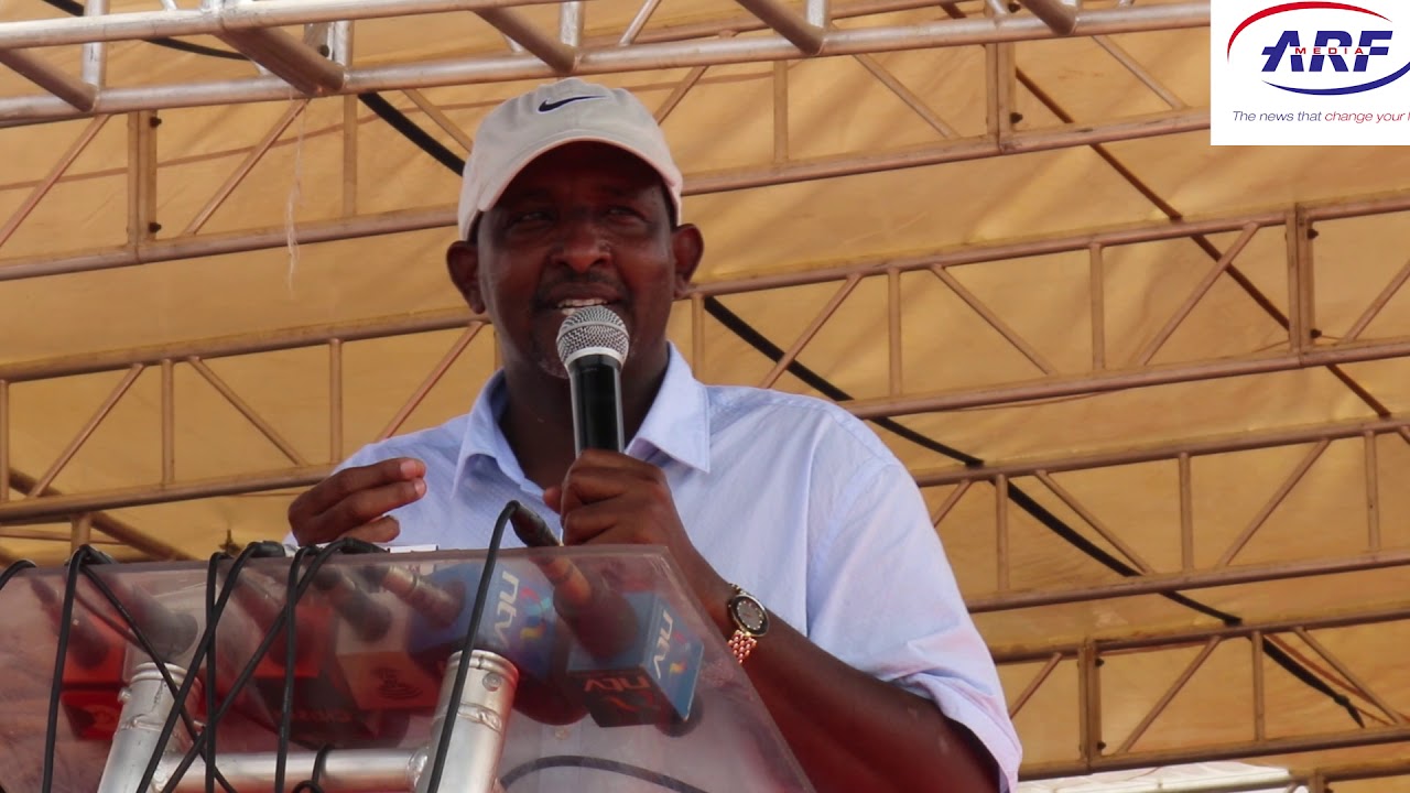 Adan Duale Speech During Wajir county Building Bridges initiative BBI at Orahey Ground