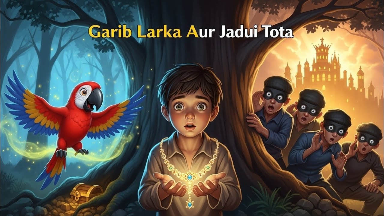 Garib Larka Aur Jadui Toty Ki Kahani | Moral Story in Urdu