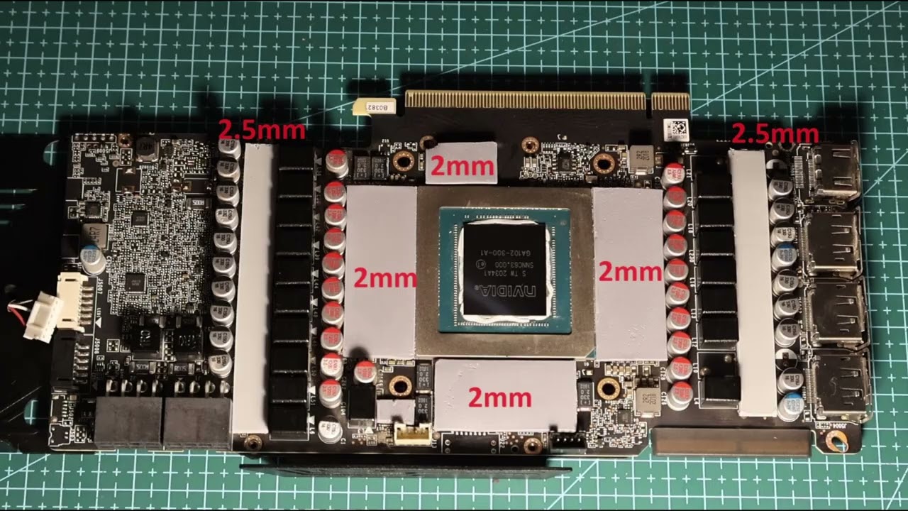 Zotac RTX 3090 Trinity- wymiana termopad&oacute;w, pasty termoprzewodzącej i wentylator&oacute;w