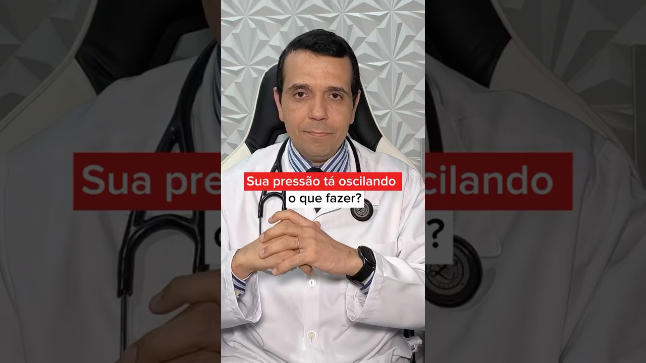 ⚠️Press&atilde;o oscilando significa hipertens&atilde;o? Nem sempre!
