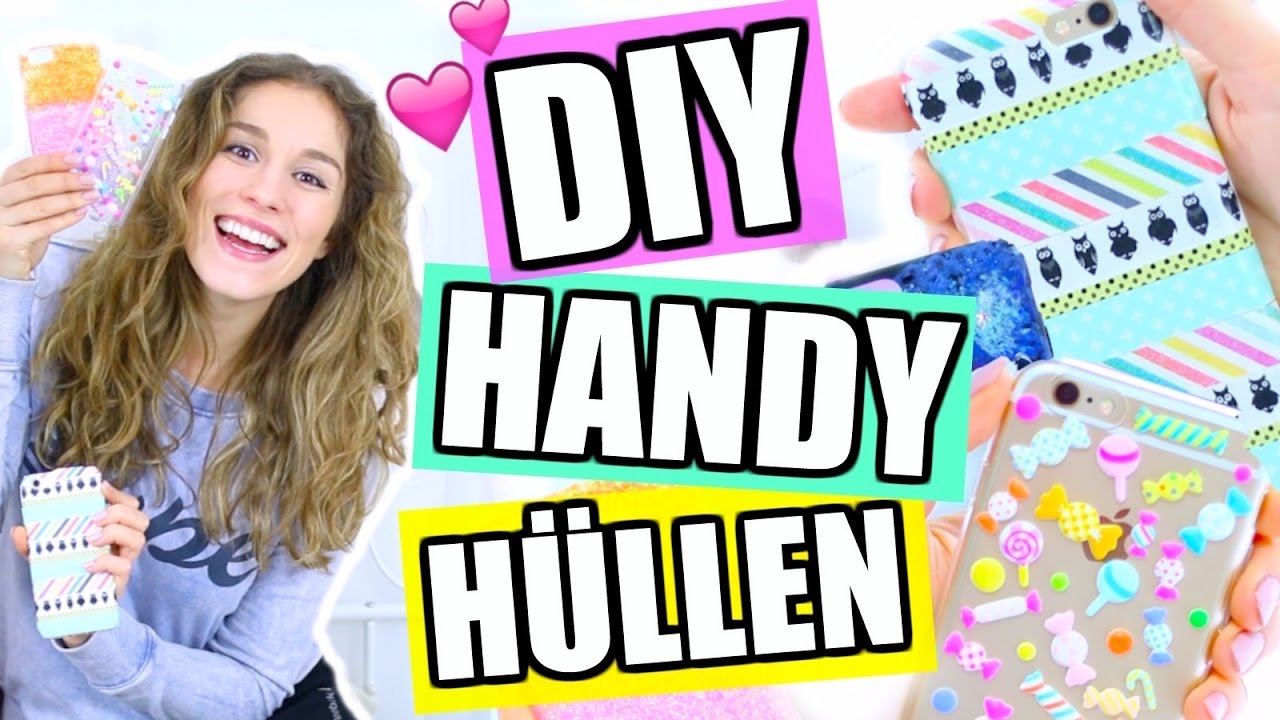 DIY HANDYHÜLLEN - 5 einfache Methoden! ♡ BarbieLovesLipsticks