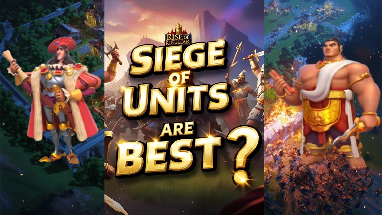 Rise of Kingdoms: Budget Siege March with Cheap Gear SHREDS Enemies!