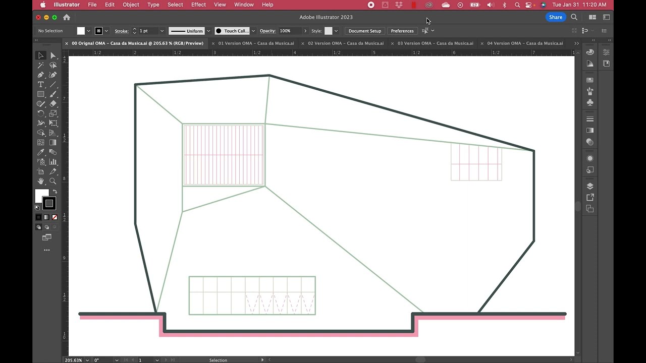 Final Drawing Layout