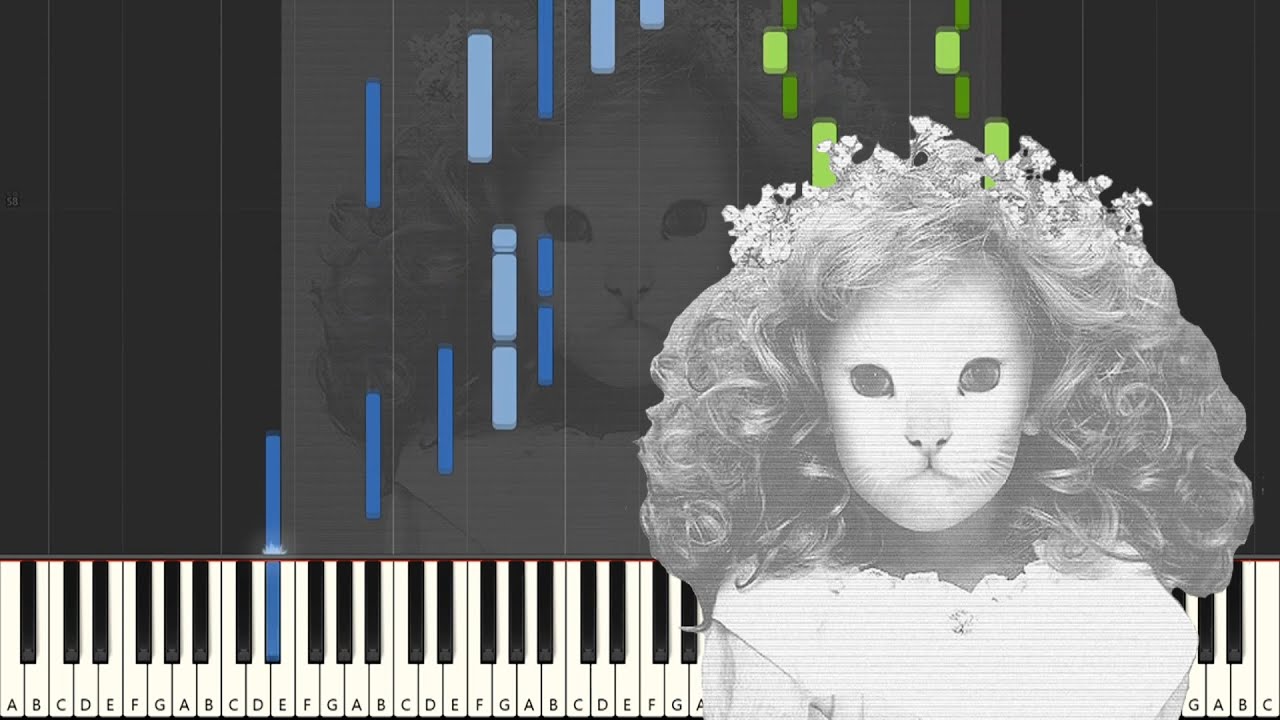Mr.Kitty - Mother Mary (Piano Tutorial)