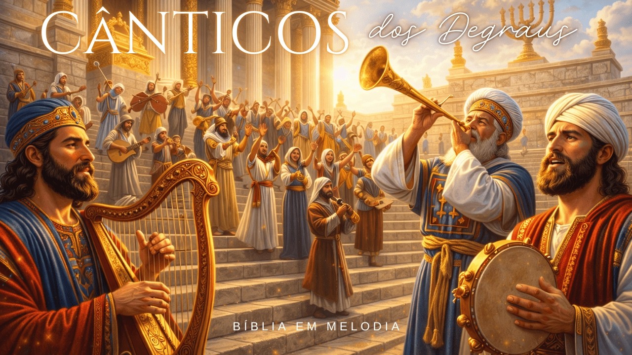 Salmos 120–134 Cantados 📖🎼| Ritmo Hebraico✡️
