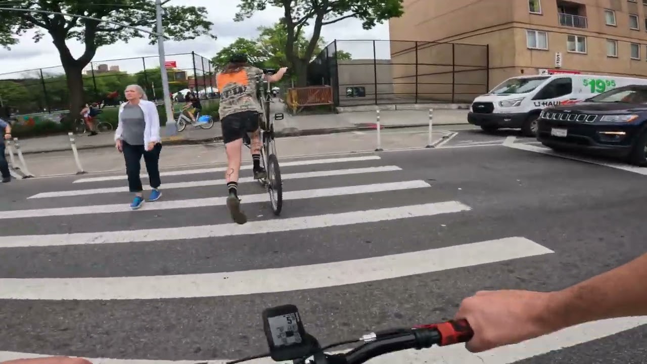 Bike Jumble Commute:  BK ,NYC 5-18-24