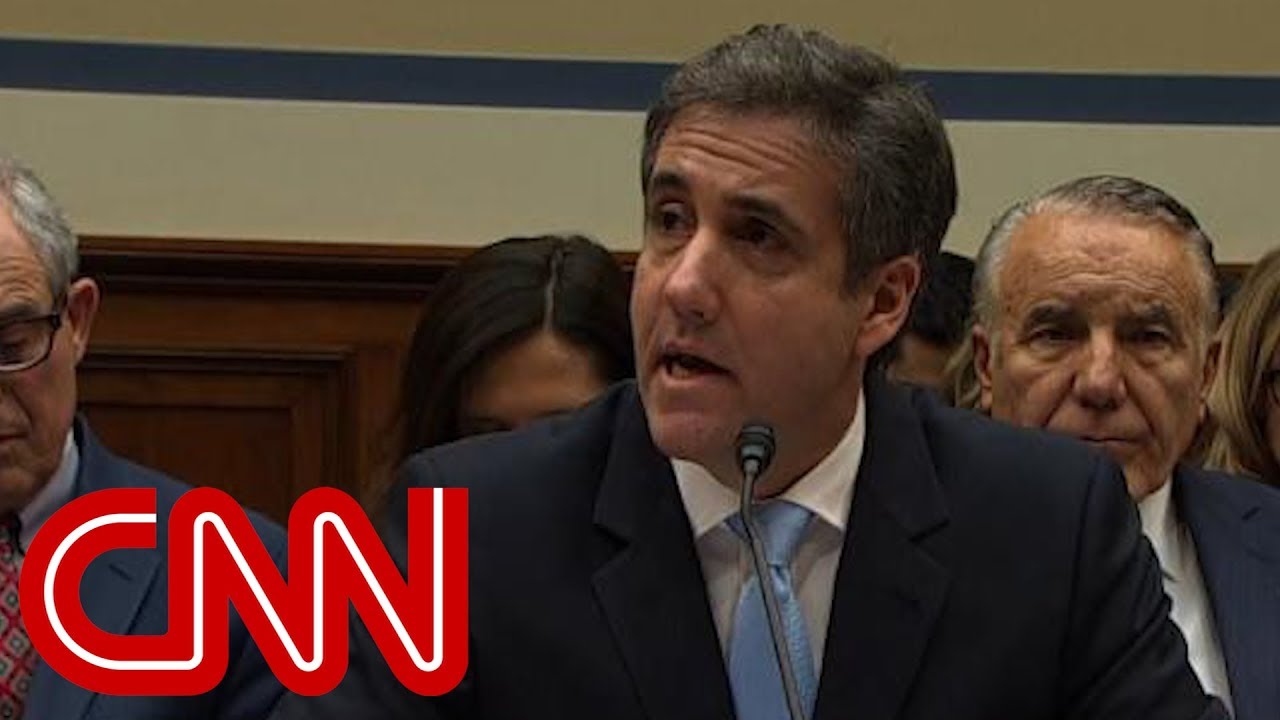 Cohen on Trump: He is a racist, he is a con man, and he is a cheat