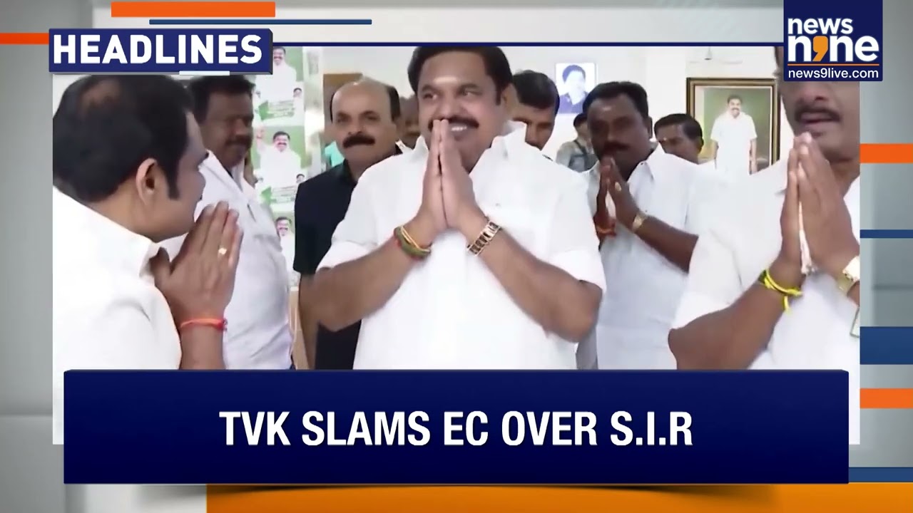 Stalin leads protest against EC in Tamil Nadu | ISRO’s Bahubali rocket set for liftoff | News9