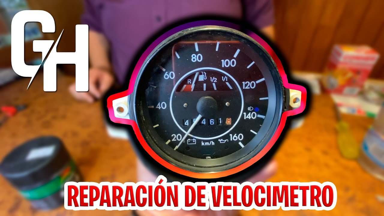 Cómo abrir y reparar un velocímetro de Vocho  | Cap. 7 | Gabo Herrera 14