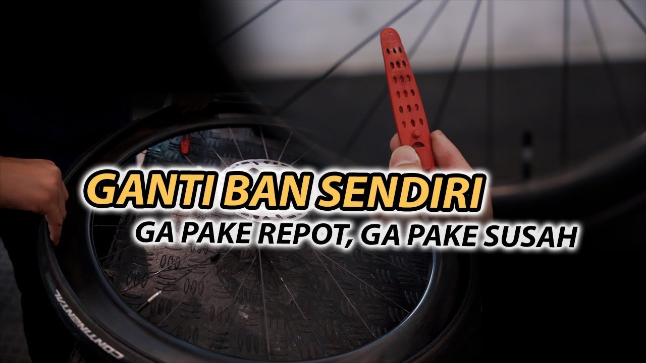 GANTI BAN SENDIRI, GA PAKE REPOT GA PAKE SUSAH  ||  Tutorial Cara Ganti ban