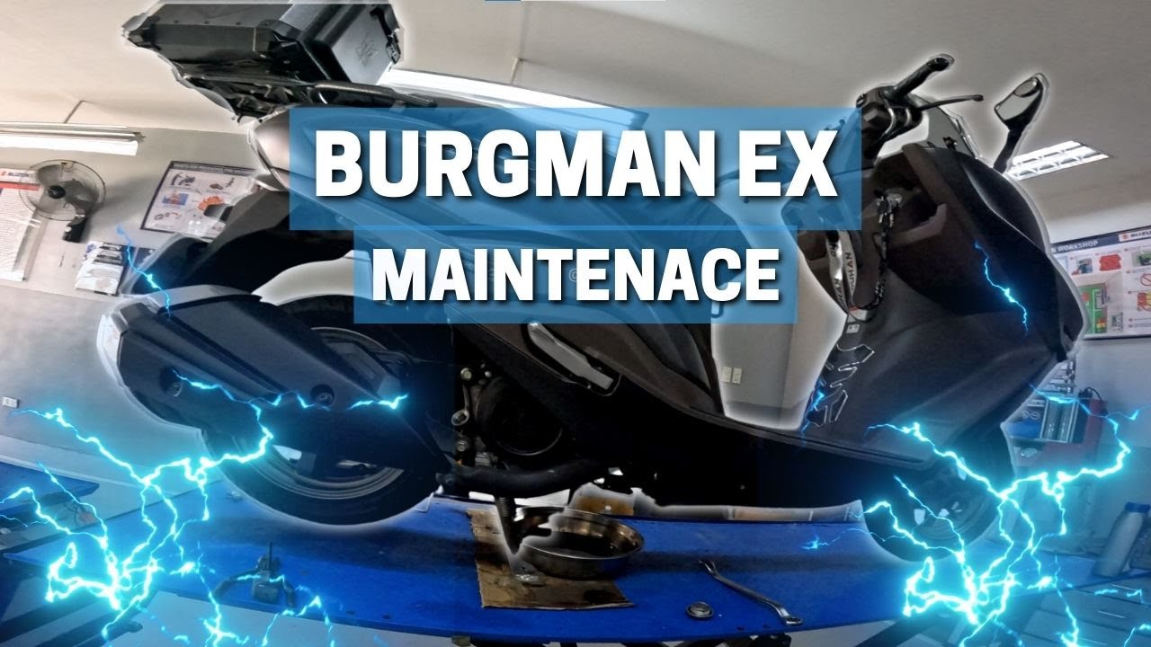 PREVENTIVE MAINTENANCE PARA SA SUZUKI BURGMAN EX | HOW TO CHANGE OIL?