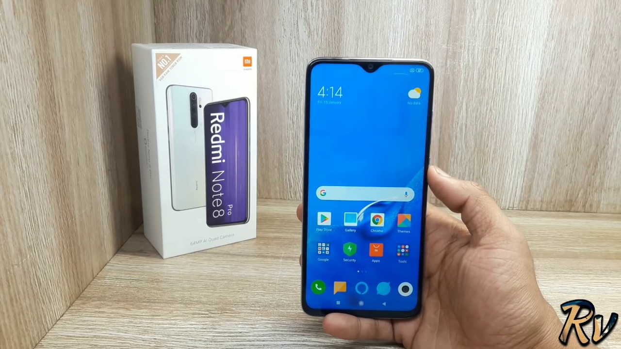 Redmi Note 8 Pro INDIAN Retail Unit Unboxing - White Edition