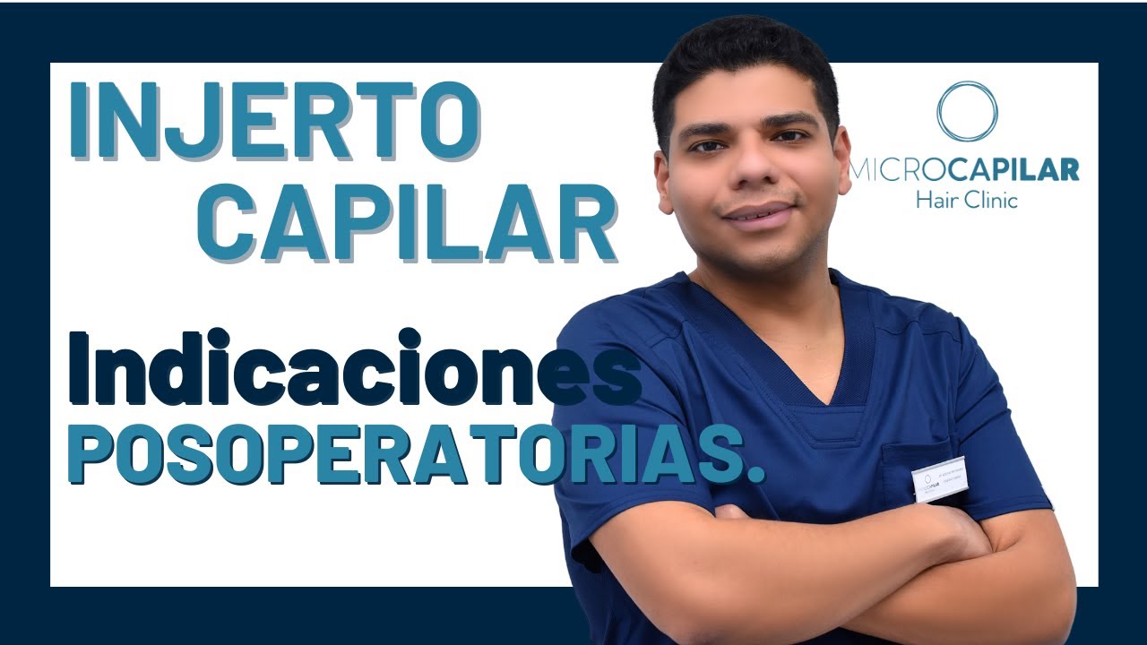 👨‍⚕️Qué hacer después de tu Cirugía de INJERTO CAPILAR con Técnica FUE Zafiro HD 👩🏻‍🦲➡🧒🏻