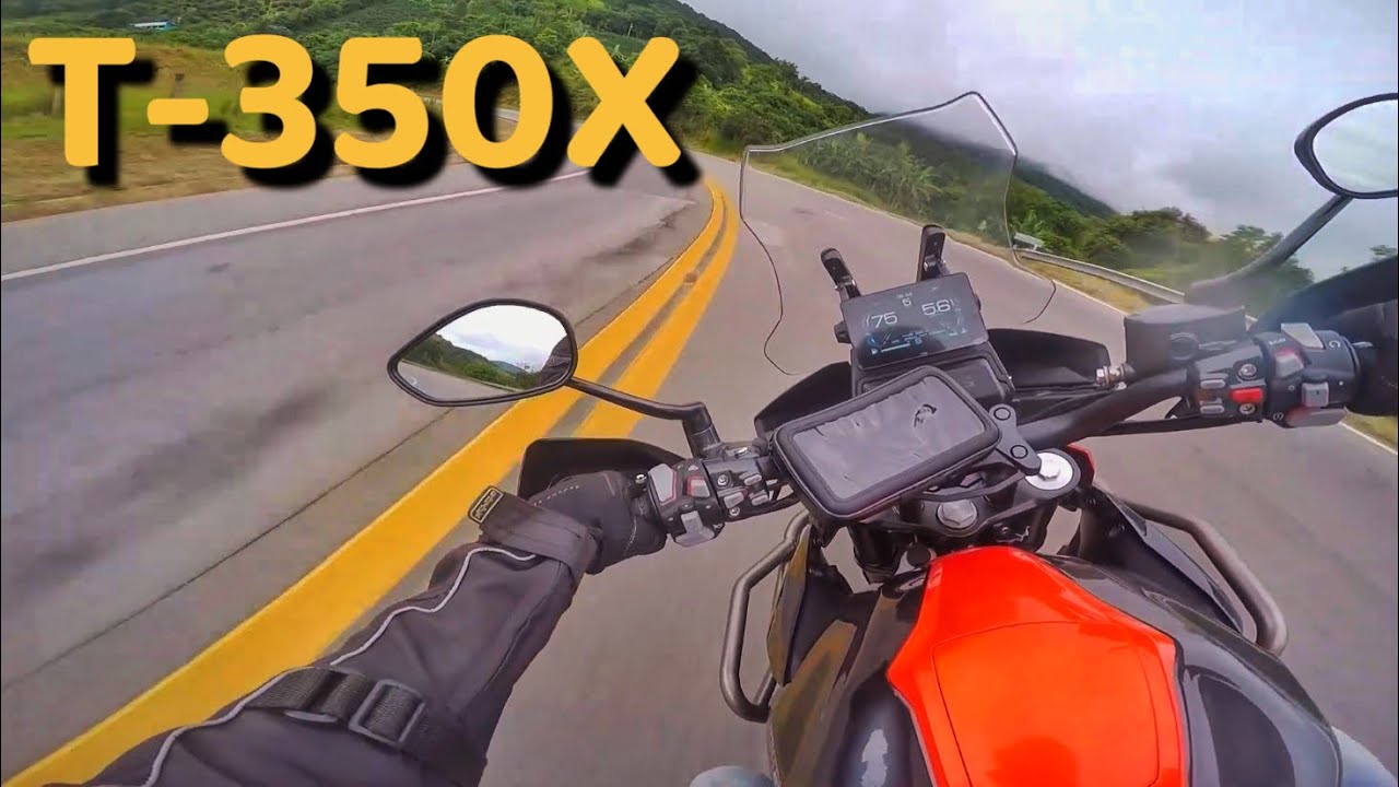 VIAGEM de ZONTES T350-X🚀🔥 [POV RIDE]