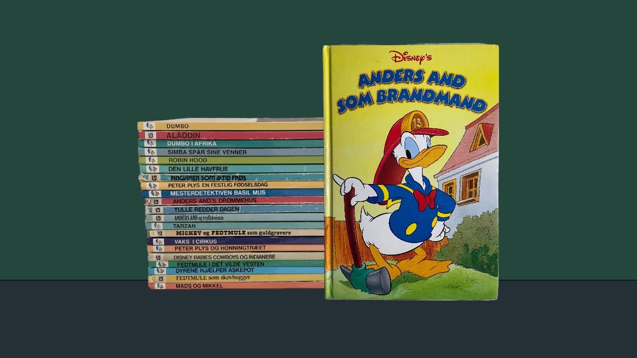Anders And som brandmand - Godnathistorier for b&oslash;rn