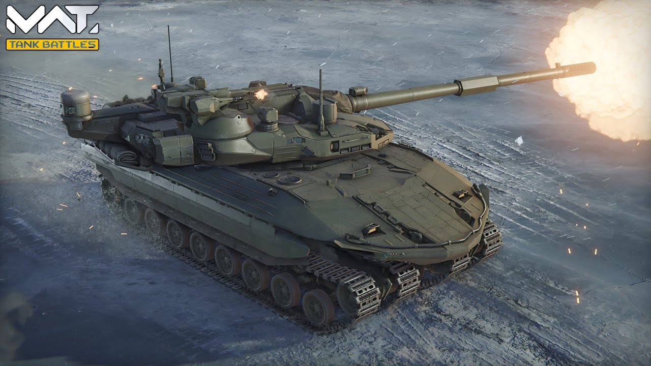 تجربة الدبابة العملاقة T-104 Bastion لفل ماكس 