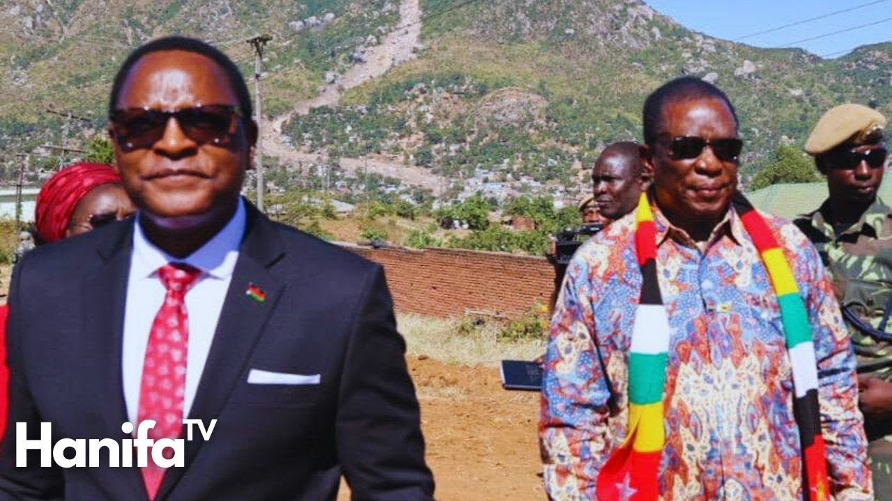 Nyengo yamara Convoy Ya Lazarus Chakwera ndi H.E Comrade Dr. Emmerson D. Mnangagwa