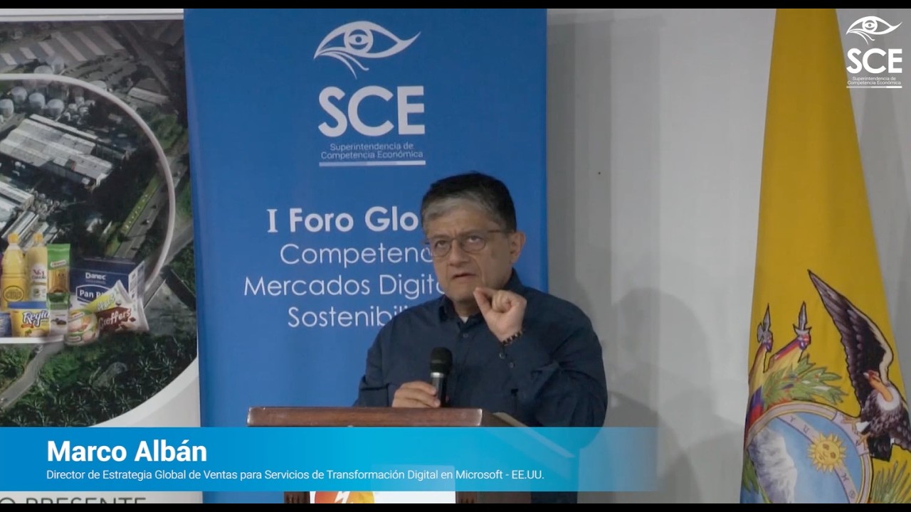 Marco Albán - Nuevos retos para la competencia en la era de la InteligenciaArtificial.