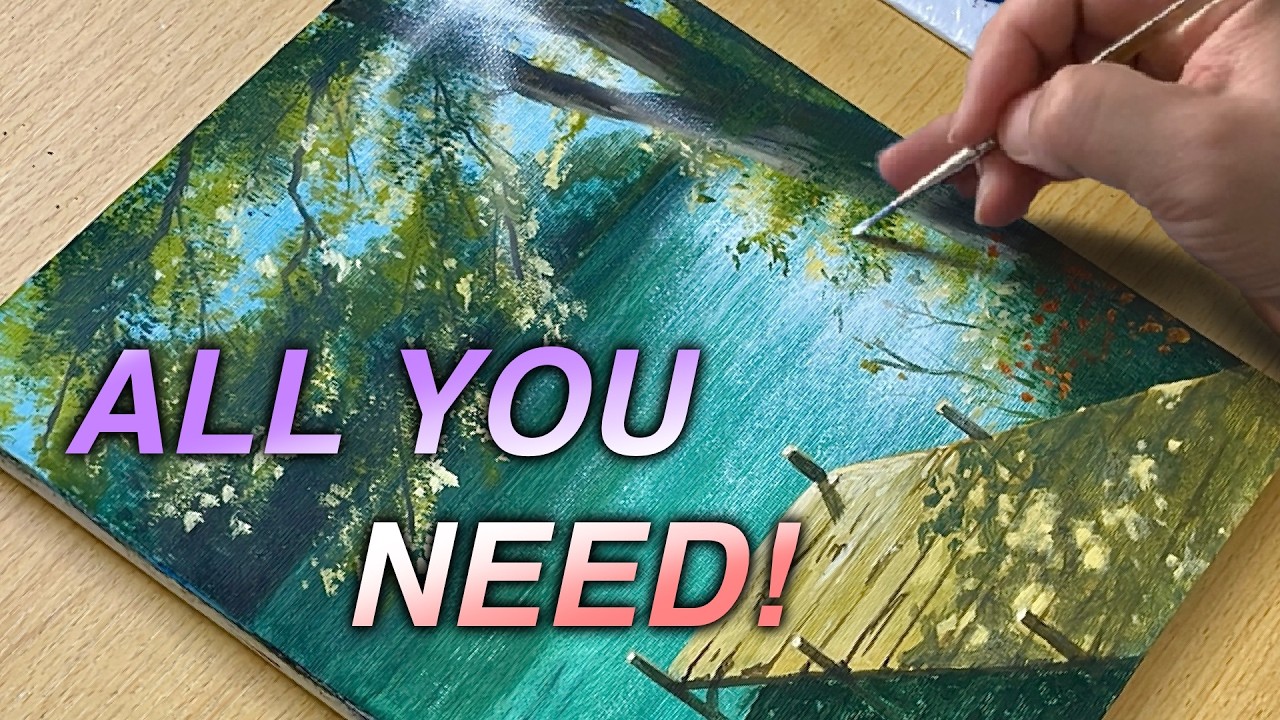 Как профессионально нарисовать кристально чистую воду!