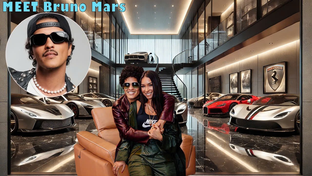 Bruno Mars's Lifestyle in 2025 ★ House Tour, private jet, car collection, net worth & Jessica Caban