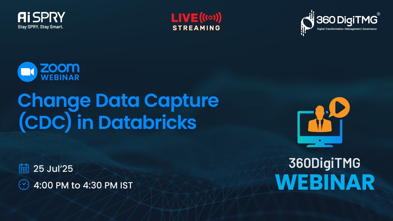 Change Data Capture (CDC) in Databricks | 360DigiTMG