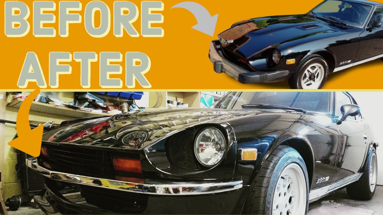 Datsun 280z to 240z Bumper conversion | Front (PART 1)