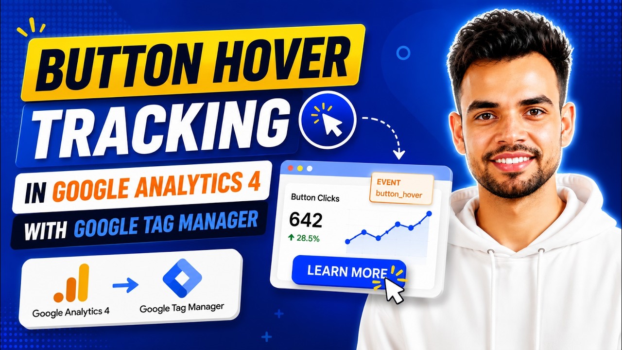 Отслеживание наведения курсора на кнопку в Google Analytics с помощью Google Tag Manager
