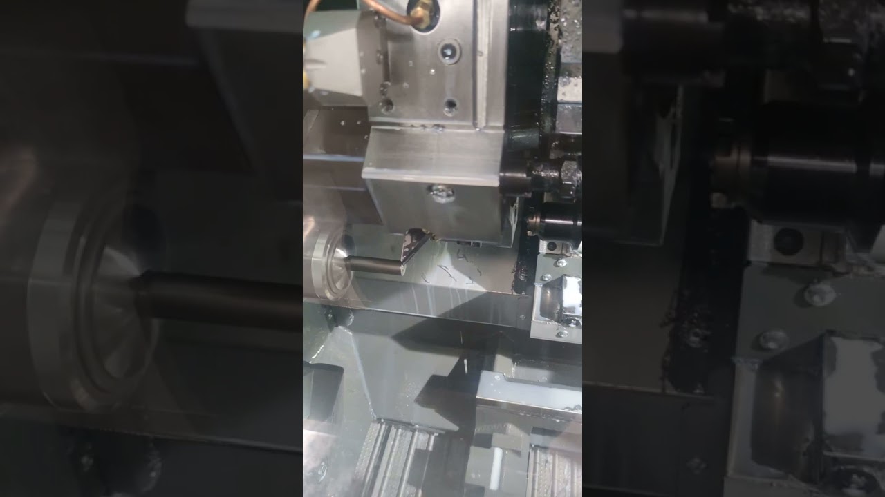 Haas ST15Y gang, live tool, Parts catcher, rotary broach.
