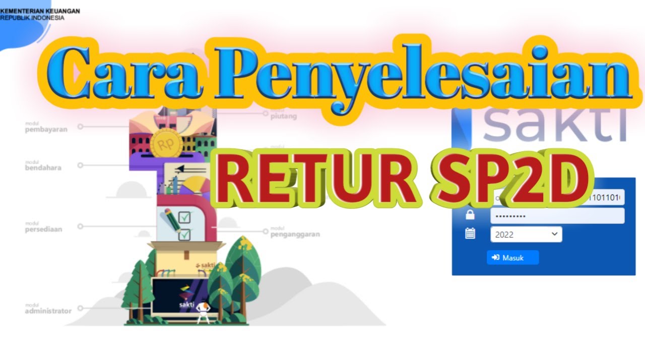 Cara Penyelesaian Retur SP2D