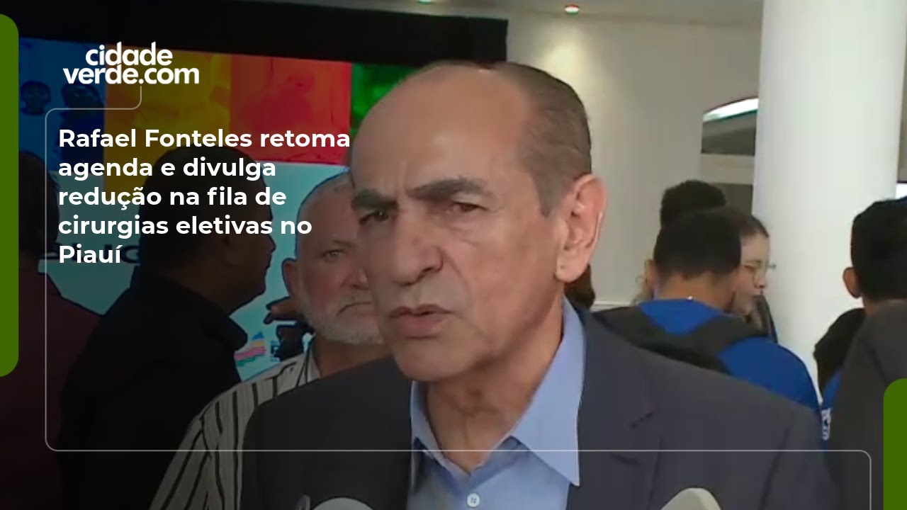 Rafael Fonteles retoma agenda e divulga redução na fila de cirurgias eletivas no Piauí