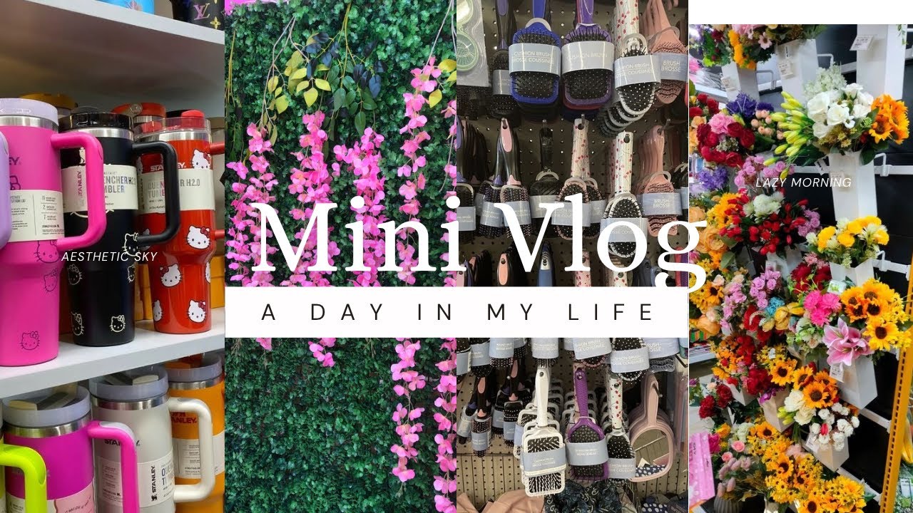 mini vlog | shopping for room decor 