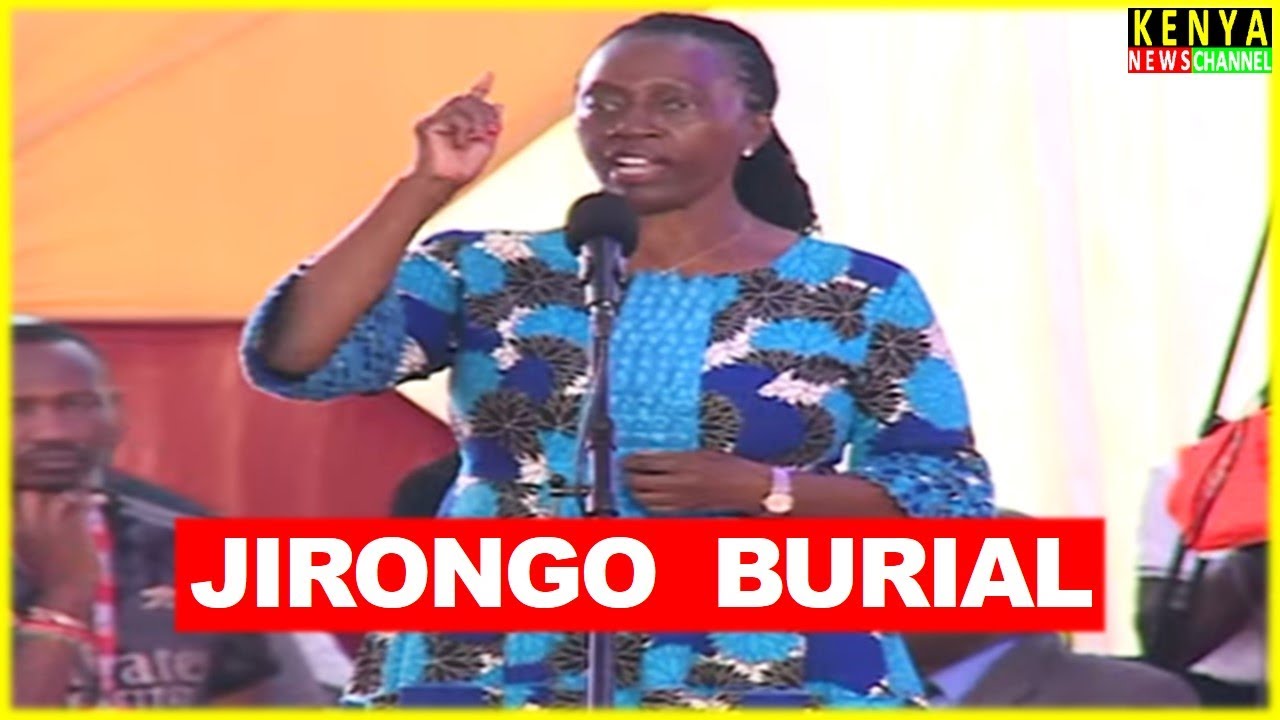 &bdquo;POWIEDZIAŁ MI, ŻE JEGO ŻYCIE JEST W NIEBEZPIECZEŃSTWIE&rdquo; &ndash; przem&oacute;wienie Marthy Karua na pogrzebie...