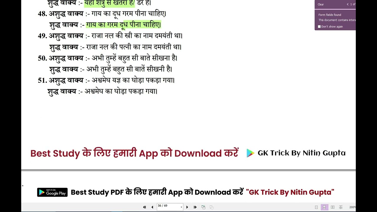 Shudh Ashudh Vakya