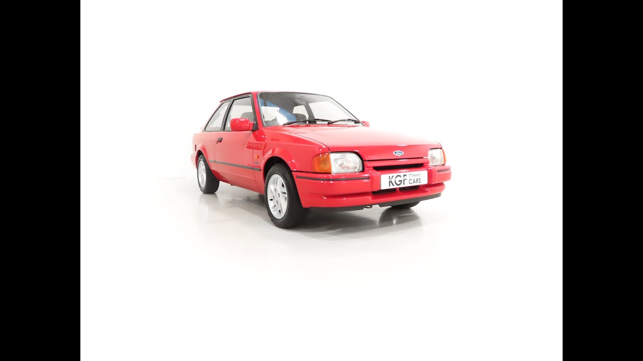 An Iconic Hot Hatch Ford Escort XR3i Mk4 with Only 27,276 Miles - SOLD!