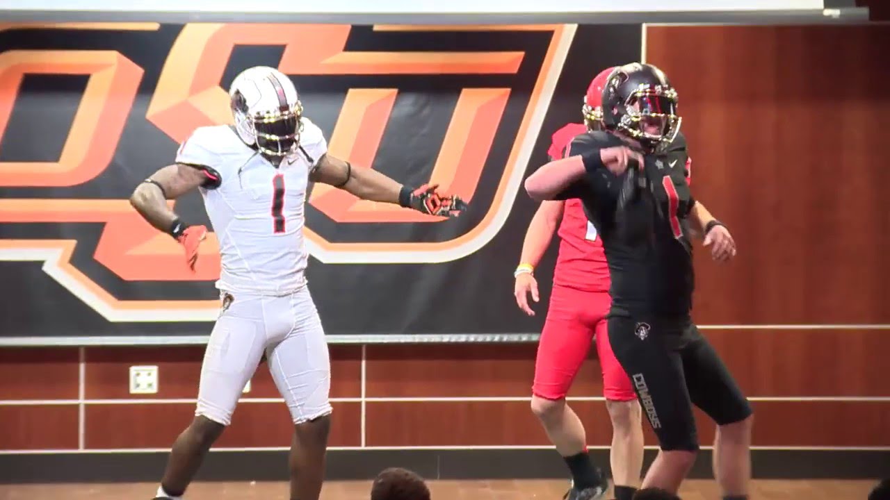 Wild Reaction during Cowboy Football Uniform Unveiling