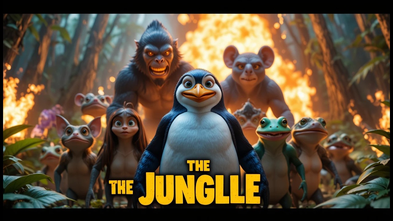 The Jungle Bunch 🐧🔥 | Epic Jungle Rescue & Battle!