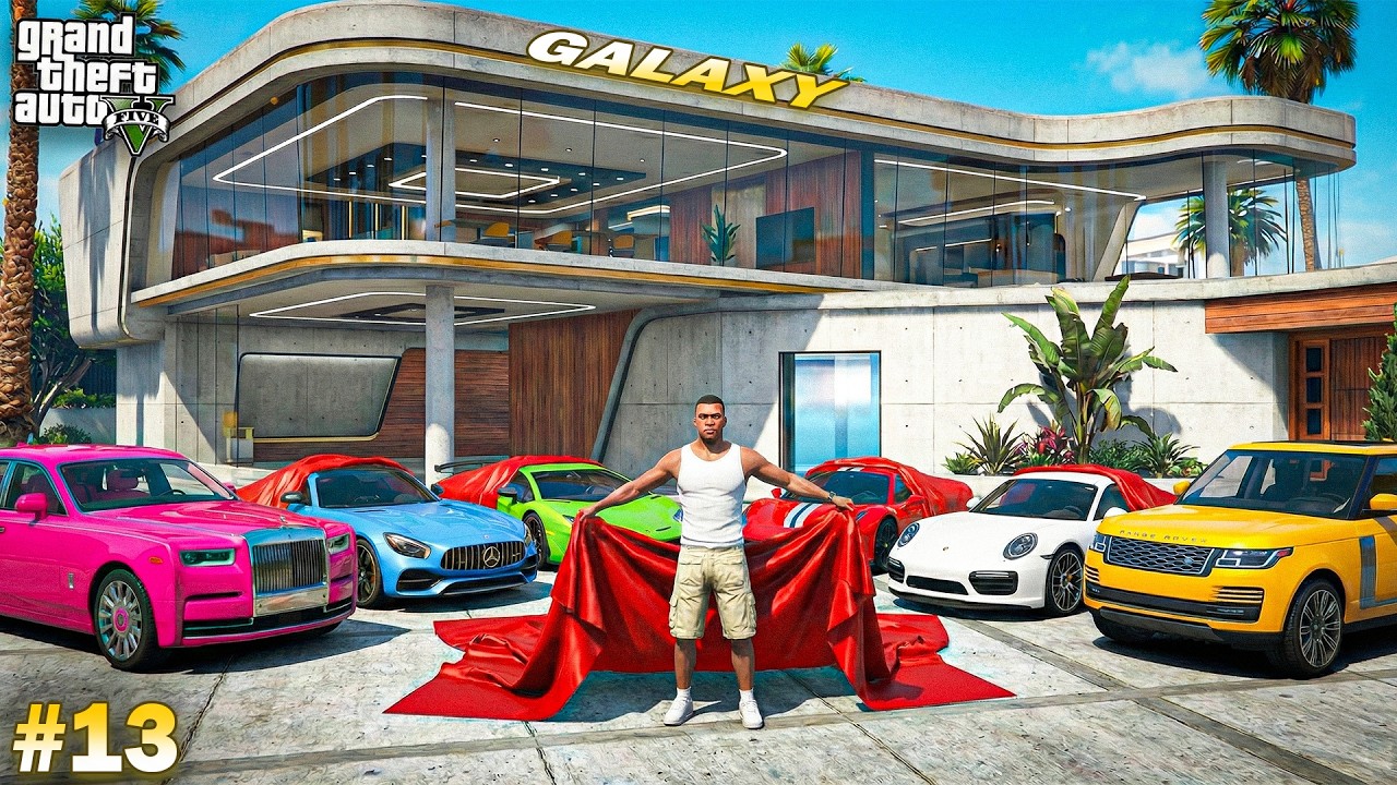 Franklin Importing New SIX Exotic Supercars For His Showroom In GTA 5!