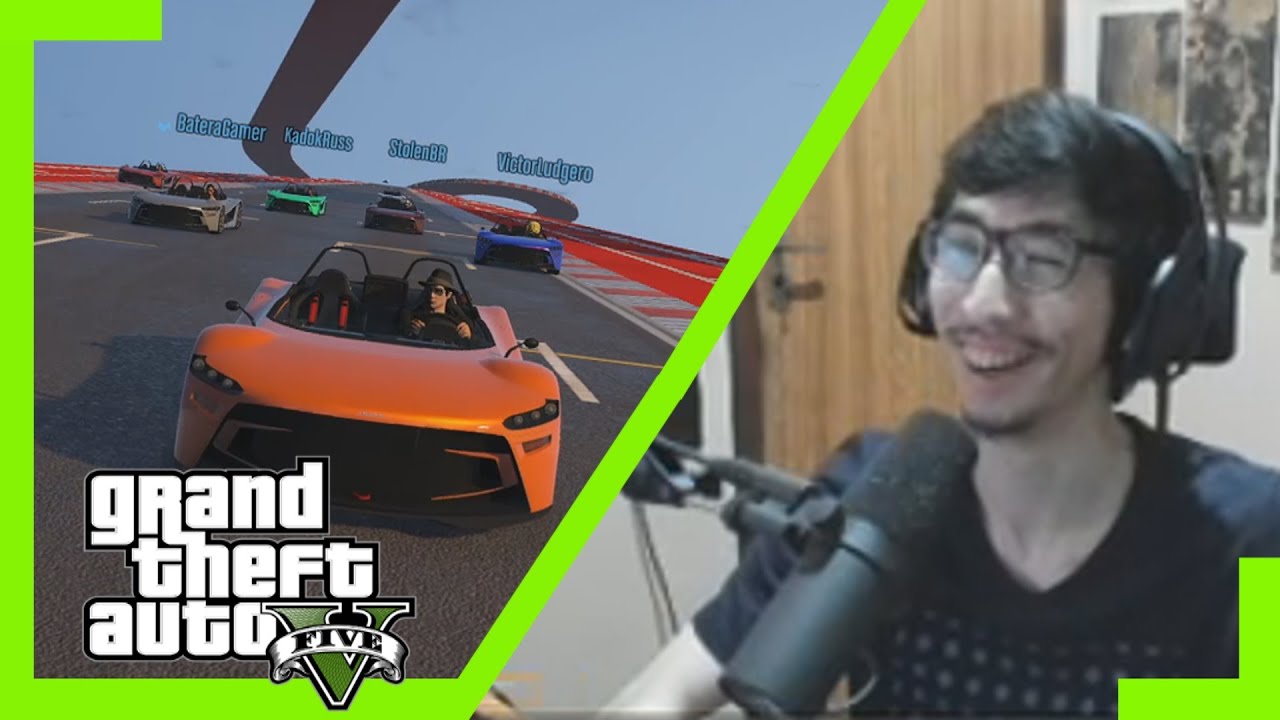 VANDEP GANHANDO PLAYLIST!? - GTA V Corridas Malucas #53